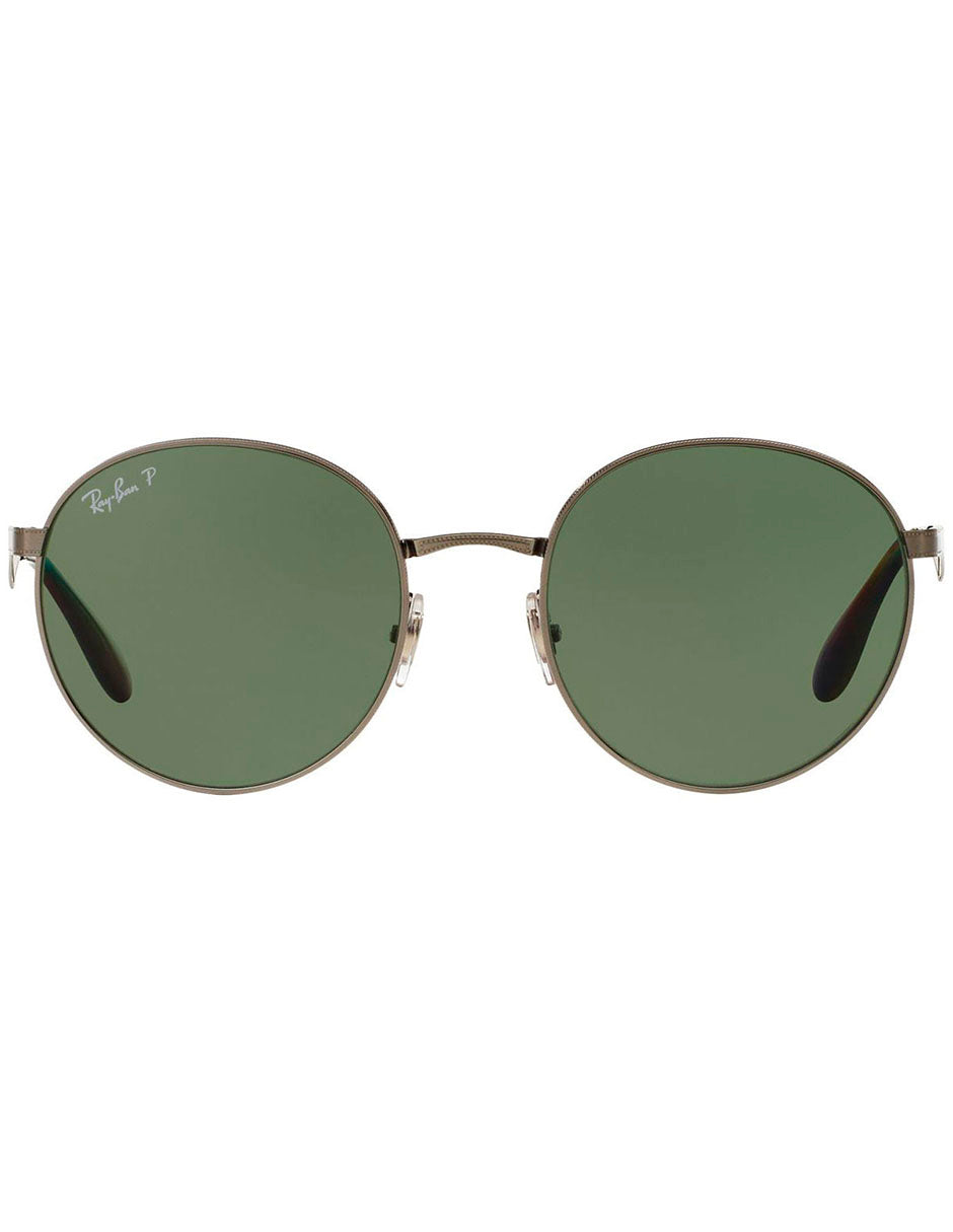 LENTE DE SOL RAY BAN RB3537 004 9A 51MM PLATEADO NEGRO