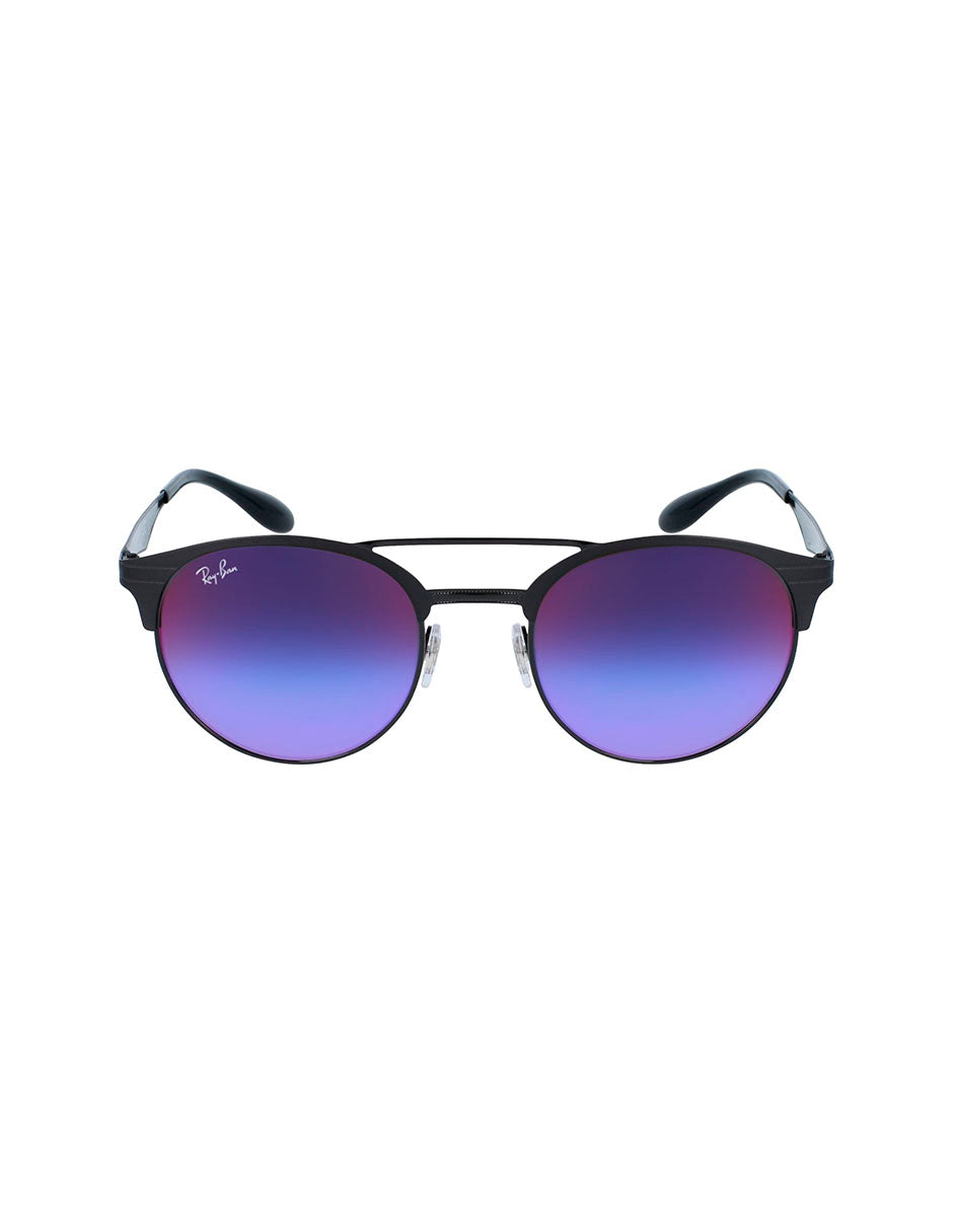 LENTE DE SOL RAY BAN RB3545 186/B1 54MM NEGRO/MORADO