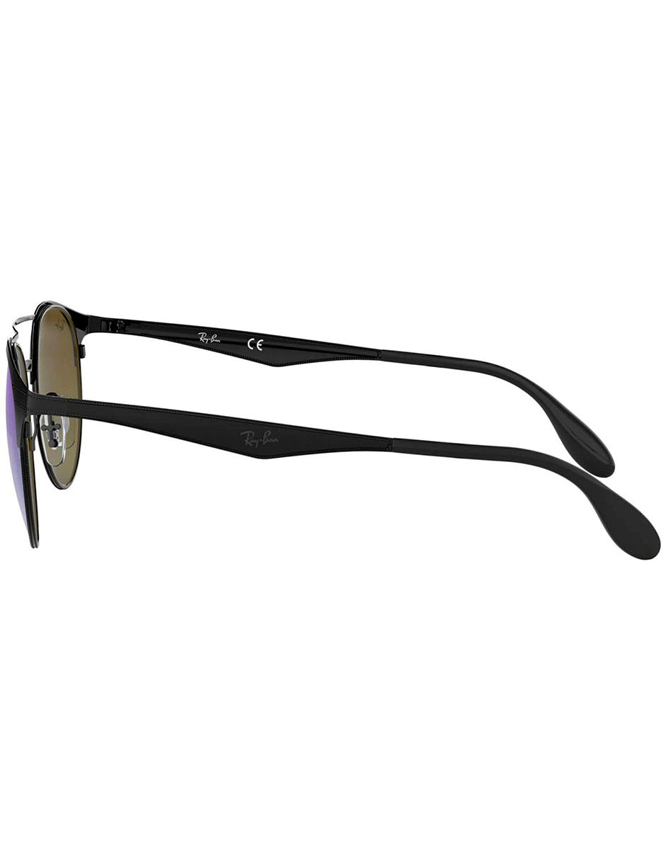 LENTE DE SOL RAY BAN RB3545 186/B1 54MM NEGRO/MORADO