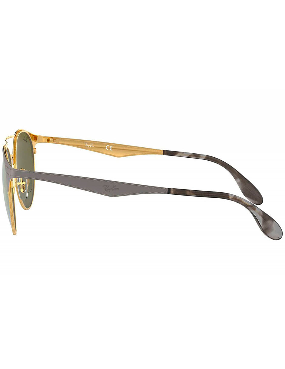 LENTE DE SOL RAY BAN RB3545 9007A7 54MM GRIS/DORADO