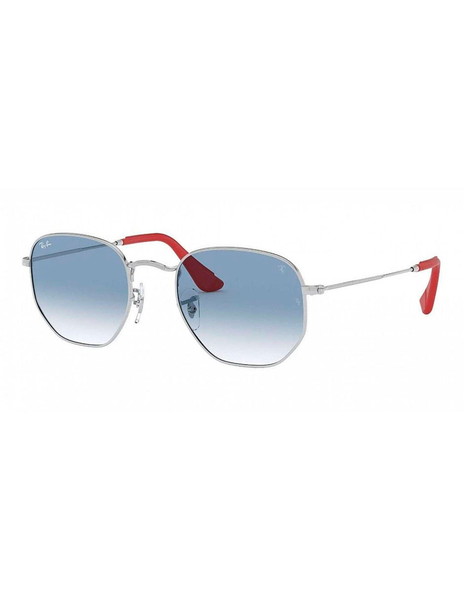 LENTE DE SOL RAY BAN RB3548NM F0073F SCUDERIA FERRARI 54MM AZUL DEGRADADO