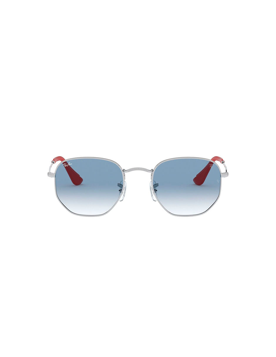 LENTE DE SOL RAY BAN RB3548NM F0073F SCUDERIA FERRARI 54MM AZUL DEGRADADO