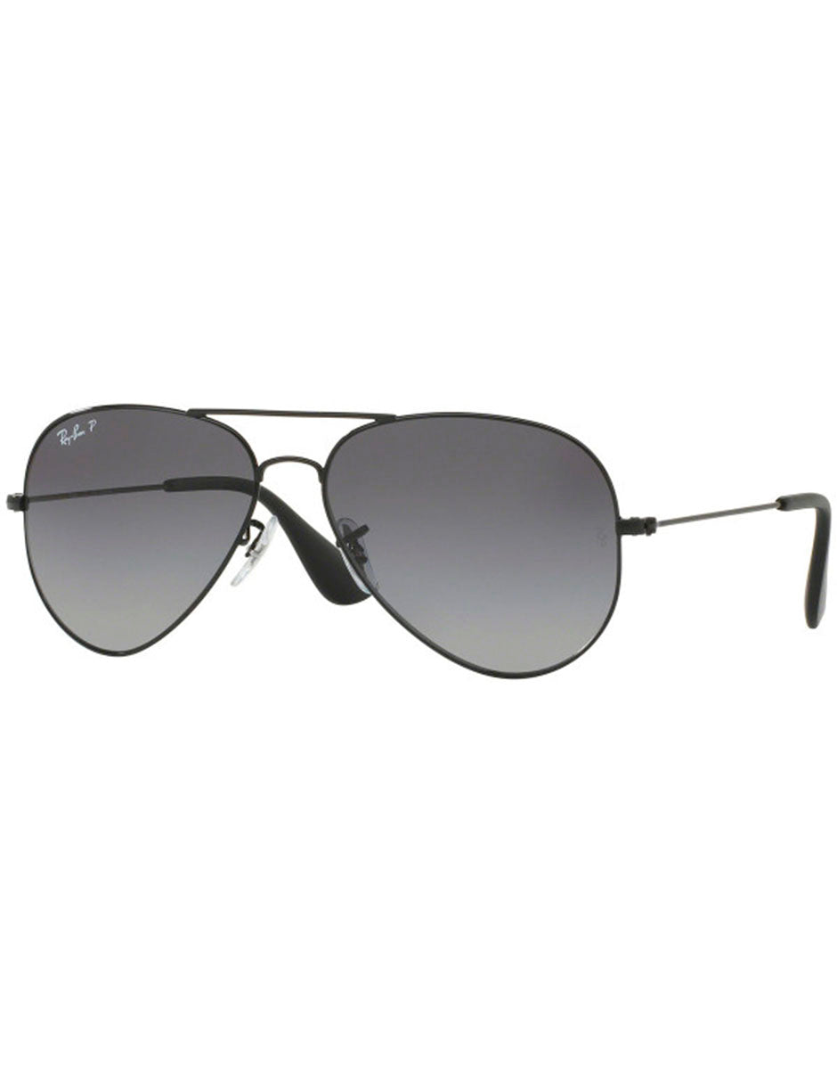 LENTE DE SOL RAY BAN POLARIZADOS RB3558 002 T3 58MM NEGRO GRIS DEGRADADO