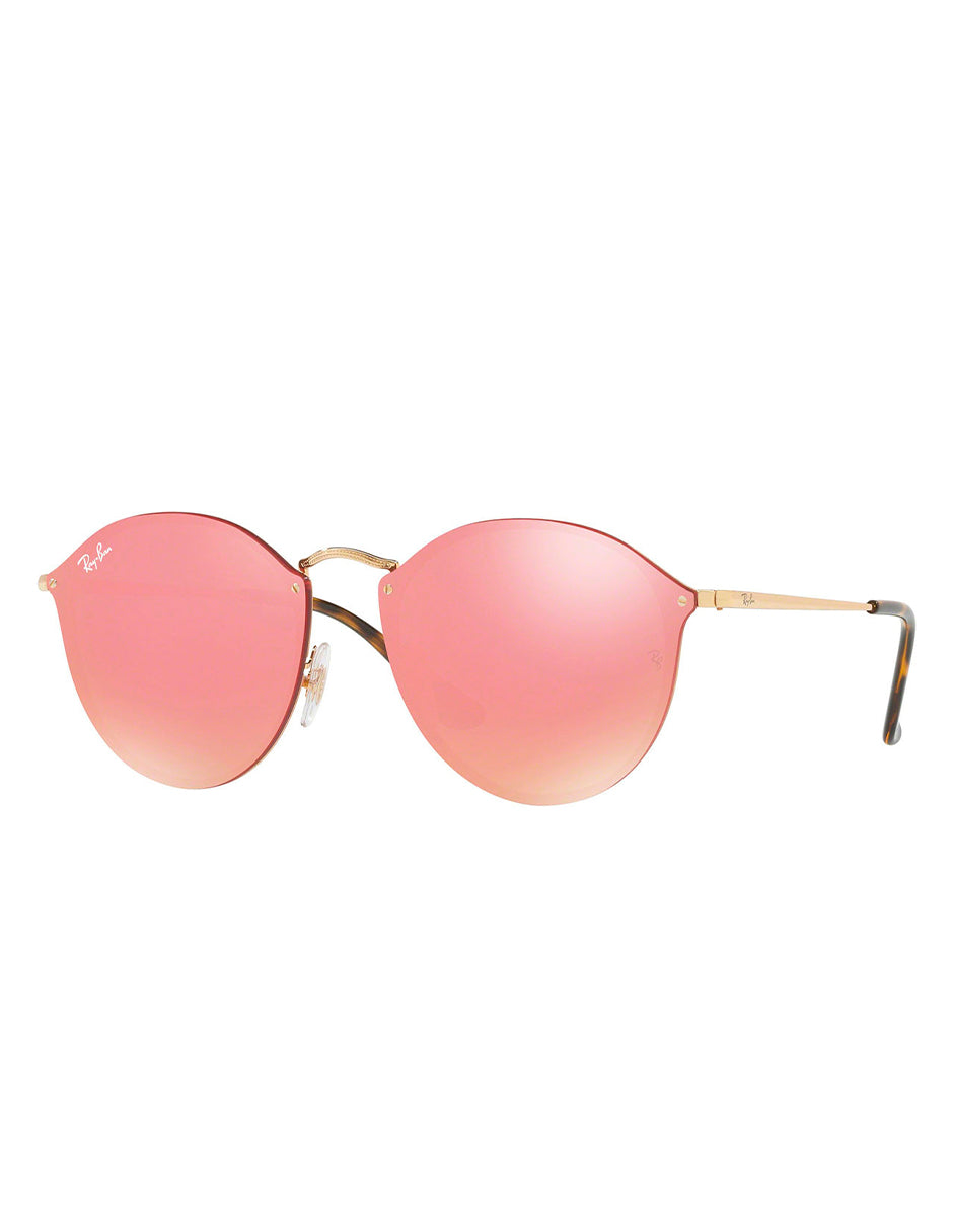 LENTES DE SOL RAY BAN BLAZE ROUND RB3574N 001/E4 59MM ROSA