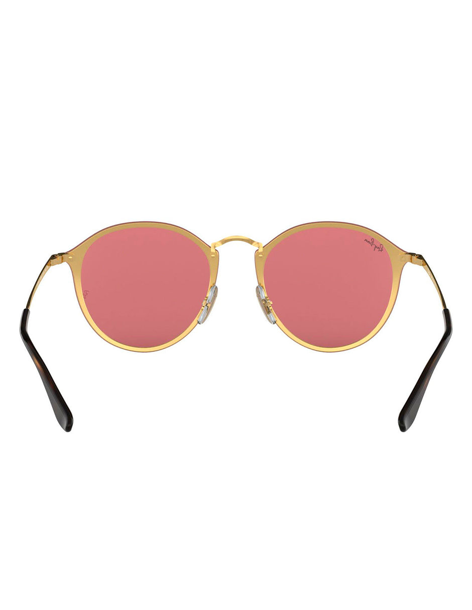 LENTES DE SOL RAY BAN BLAZE ROUND RB3574N 001/E4 59MM ROSA