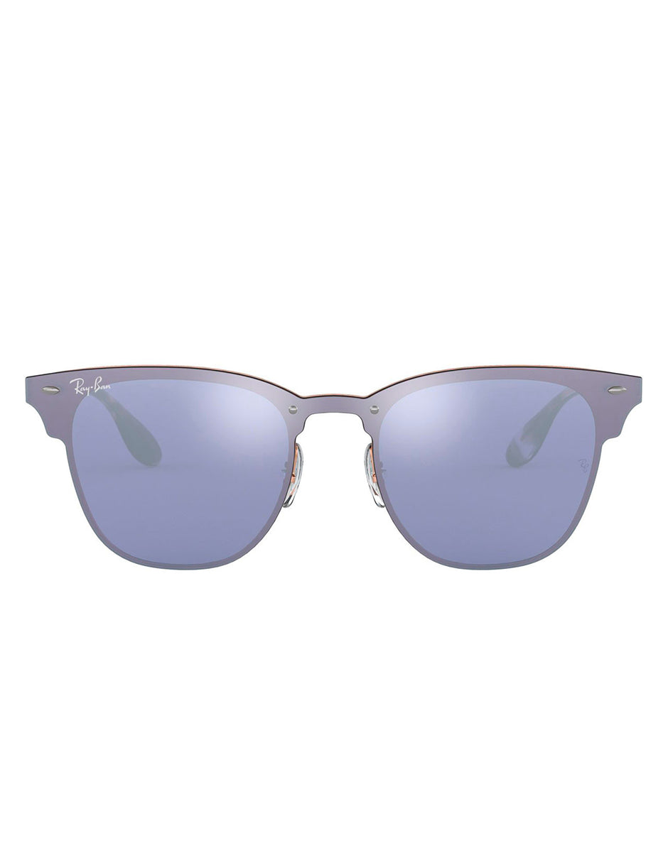 LENTES DE SOL RAY BAN BLAZE CLUBMASTER RB3576N 90391U 47MM PLATA