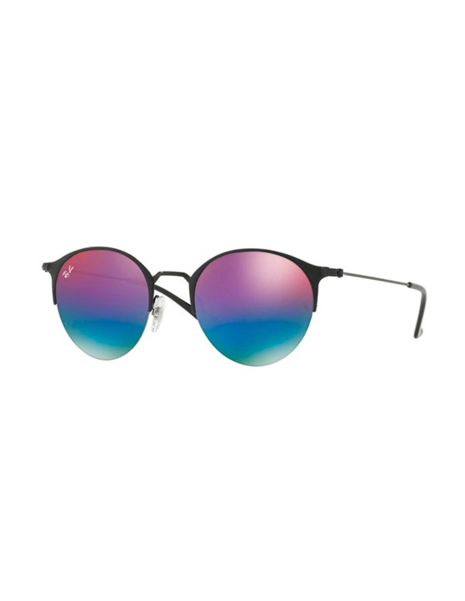 LENTE DE SOL RAY BAN RB3578 186/B1 50MM NEGRO/LENTE AZUL-VIOLETA