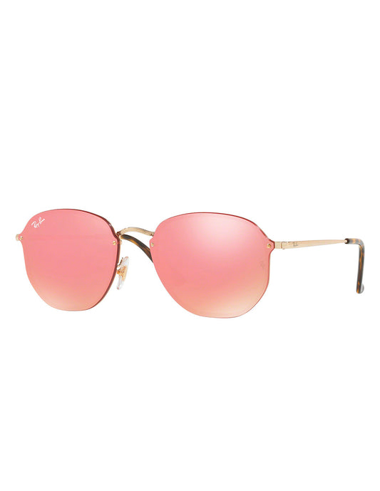 LENTES DE SOL RAY BAN BLAZE HEXAGONAL RB3579N 001/E4 58MM ROSA