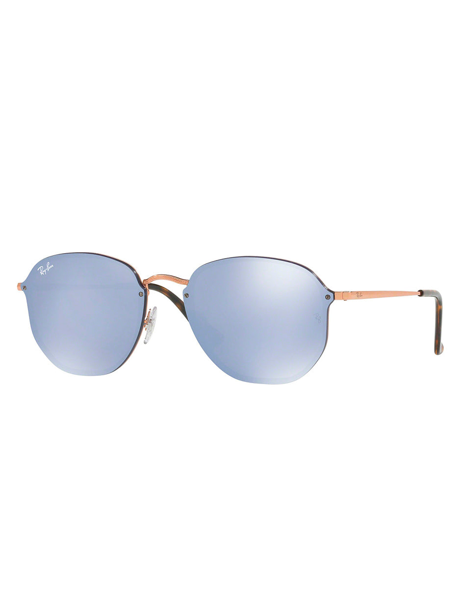 LENTES DE SOL RAY BAN BLAZE HEXAGONAL RB3579N 90351U 58MM PLATA