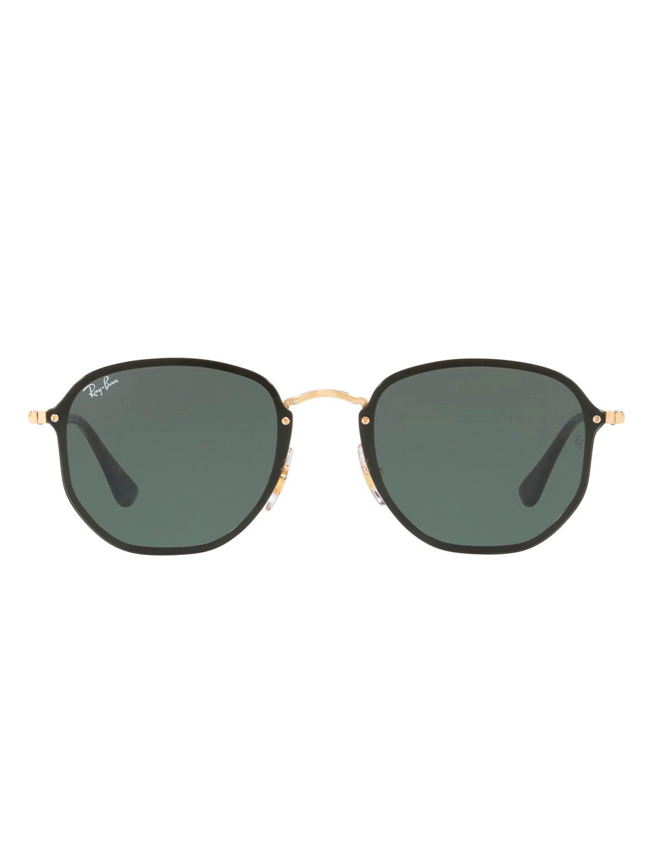 LENTES DE SOL RAY BAN BLAZE HEXAGONAL RB3579N 001/71 58MM G15 DORADO/NEGRO