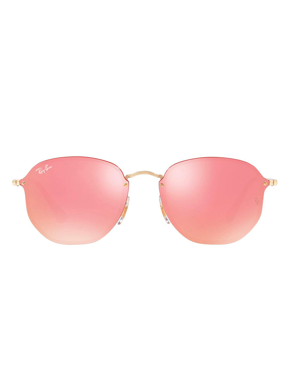 LENTES DE SOL RAY BAN BLAZE HEXAGONAL RB3579N 001/E4 58MM ROSA