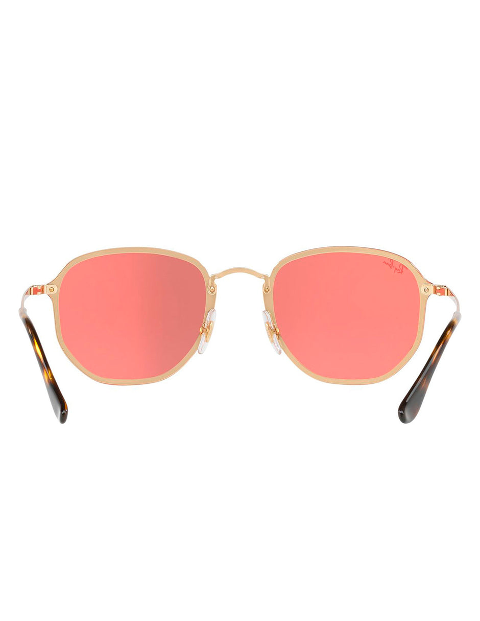 LENTES DE SOL RAY BAN BLAZE HEXAGONAL RB3579N 001/E4 58MM ROSA