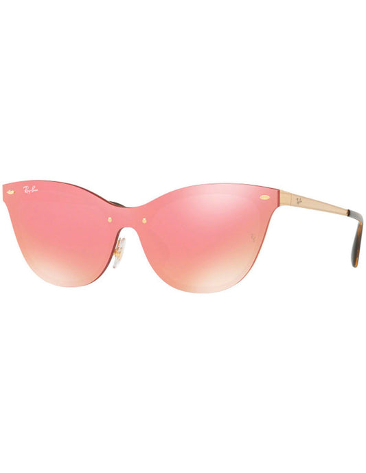 LENTE DE SOL RAY BAN BLAZE CAT-EYE RB3580N 043/E4 43MM ROSA