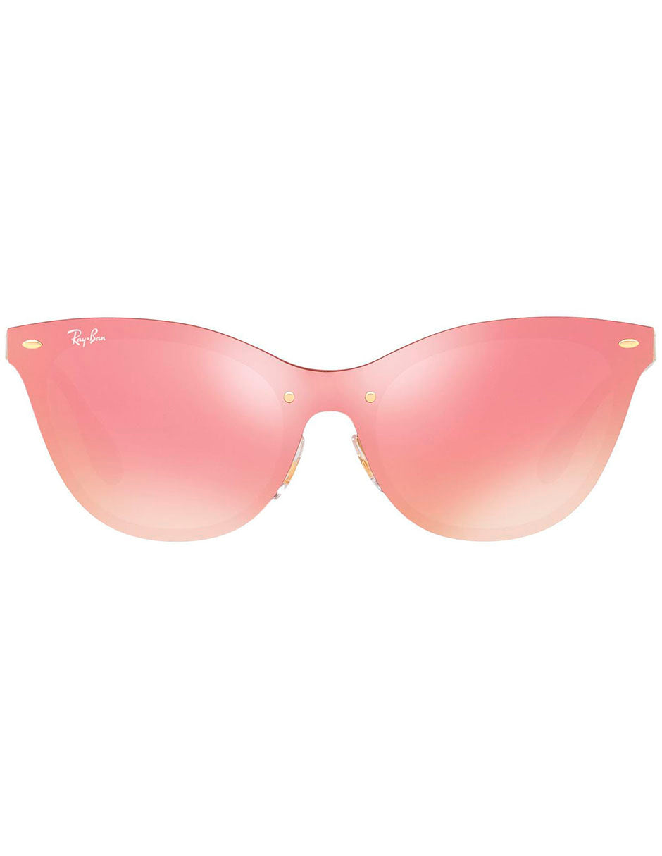 LENTE DE SOL RAY BAN BLAZE CAT-EYE RB3580N 043/E4 43MM ROSA