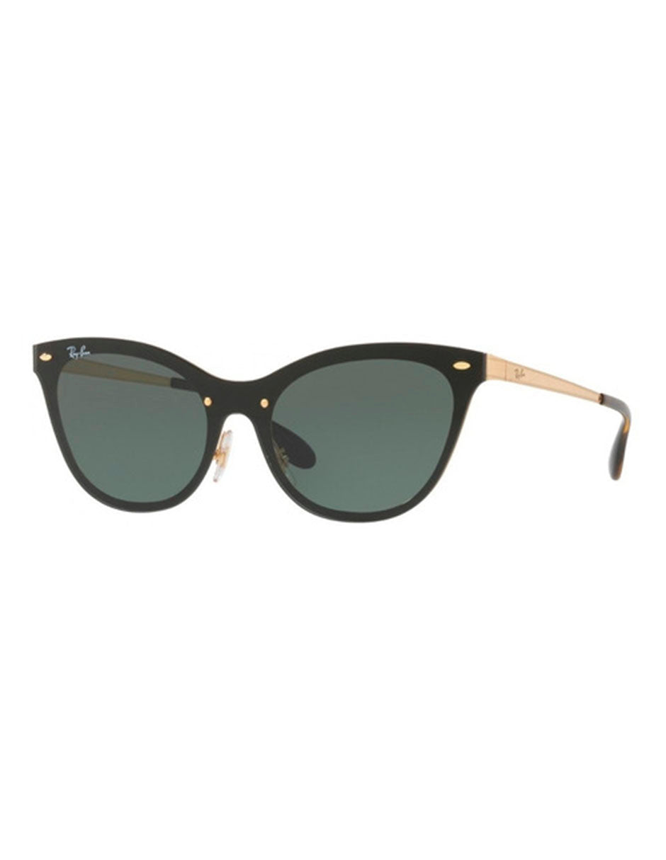 LENTE DE SOL RAY BAN BLAZE CAT-EYE RB3580N 043/71 43MM ORO