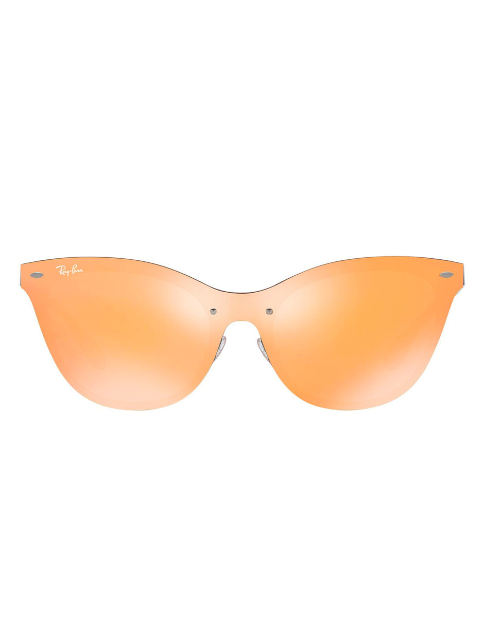 LENTES DE SOL RAY BAN BLAZE CAT EYE RB3580N 90377J 43MM AMARILLO