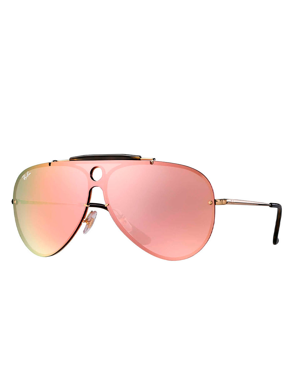 LENTES DE SOL RAY BAN BLAZE SHOOTER RB3581N 001/E4 ROSA