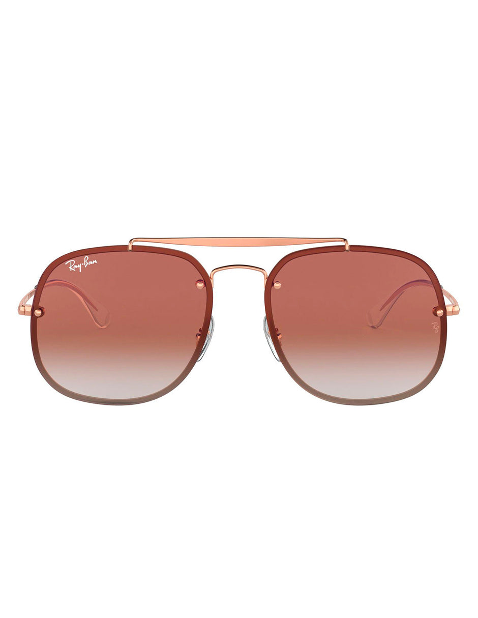 LENTES DE SOL RAY BAN BLAZE GENERAL RB3583N 9035V0 58MM ROJO