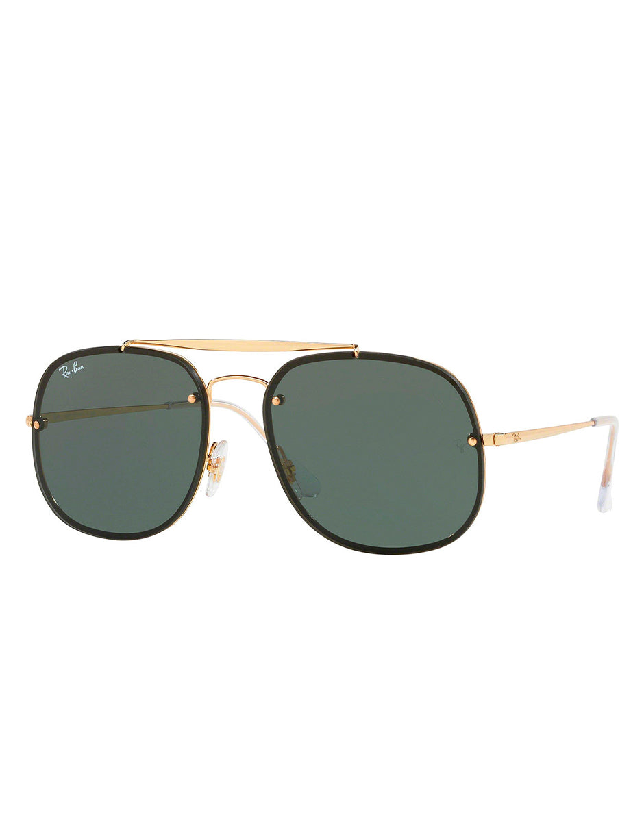 LENTES DE SOL RAY BAN BLAZE GENERAL RB3583N 905071 58MM G15 ORO