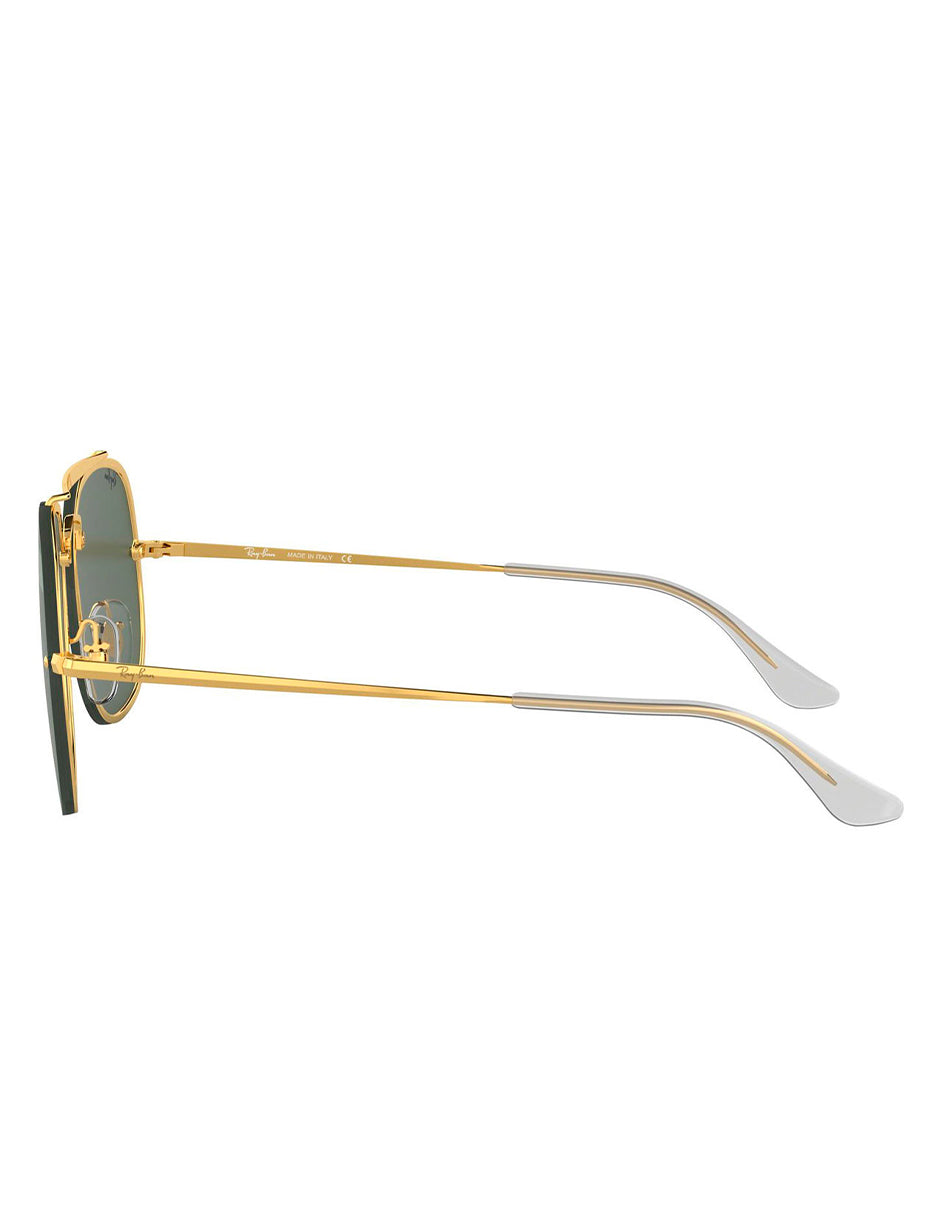 LENTES DE SOL RAY BAN BLAZE GENERAL RB3583N 905071 58MM G15 ORO