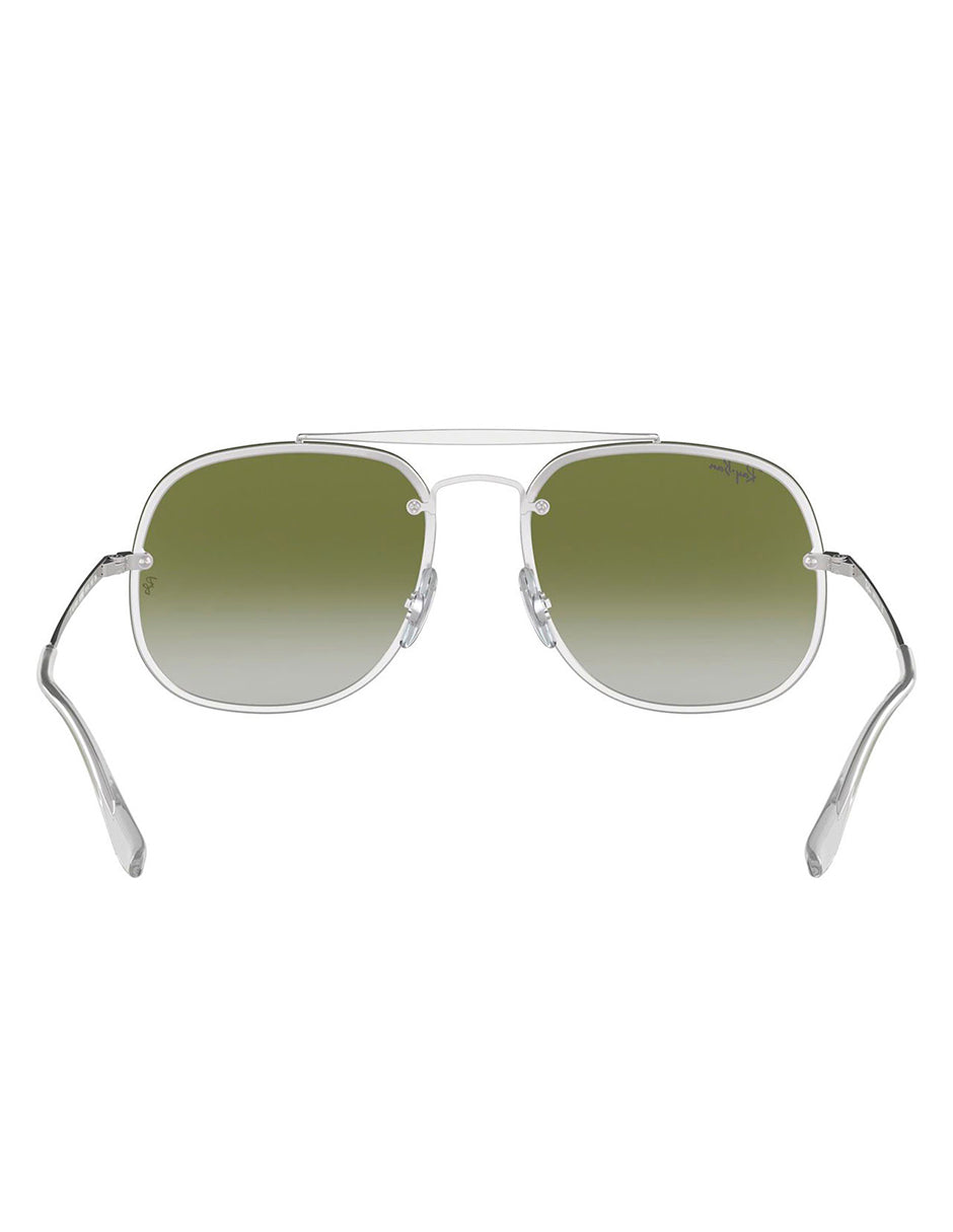 LENTES DE SOL RAY BAN BLAZE GENERAL RB3583N 003/W0 58MM PLATA VERDE