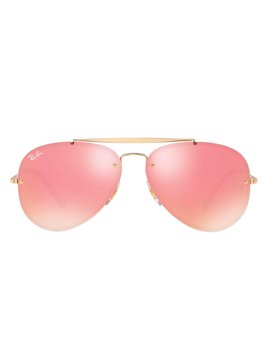 LENTES DE SOL RAY BAN BLAZE AVIADOR RB3584N 9052E4 61MM ROSA