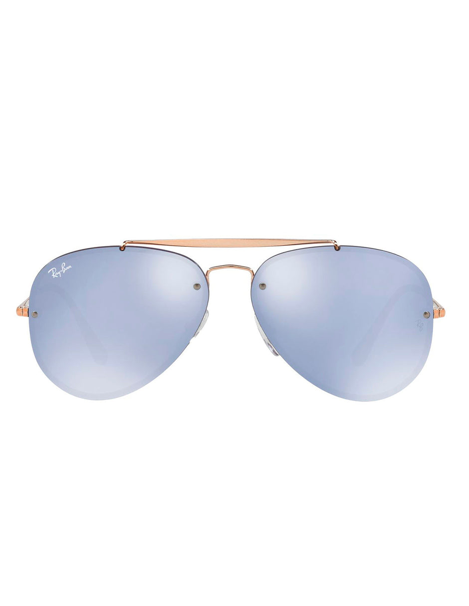 LENTES DE SOL RAY BAN BLAZE AVIADOR RB3584N 9053/1U 61MM PLATA