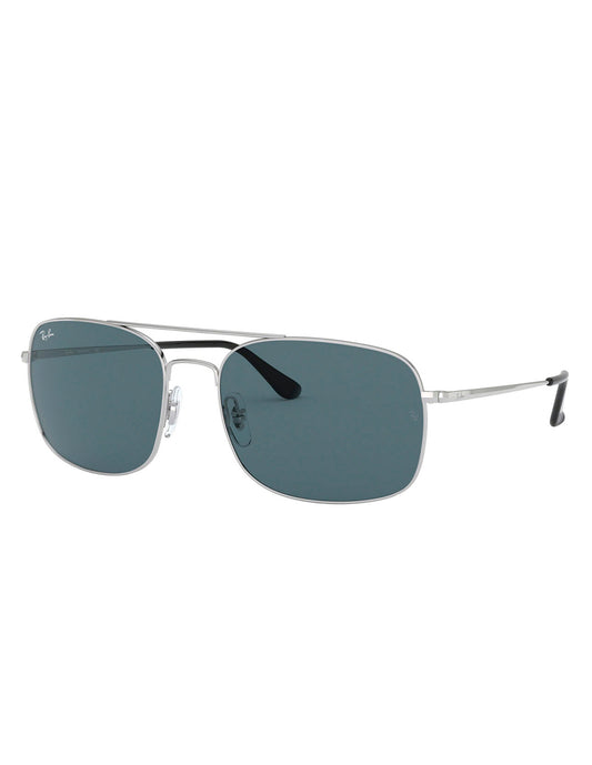 LENTES DE SOL RAY BAN RB3611 003/R5 60MM PLATEADO AZUL