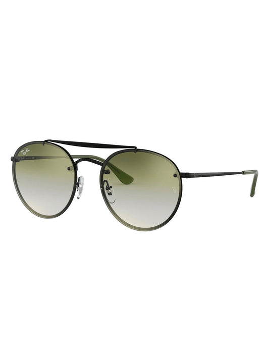 LENTES DE SOL RAY BAN BLAZE ROUND DOUBLE BRIDGE RB3614N 148/0R VERDE