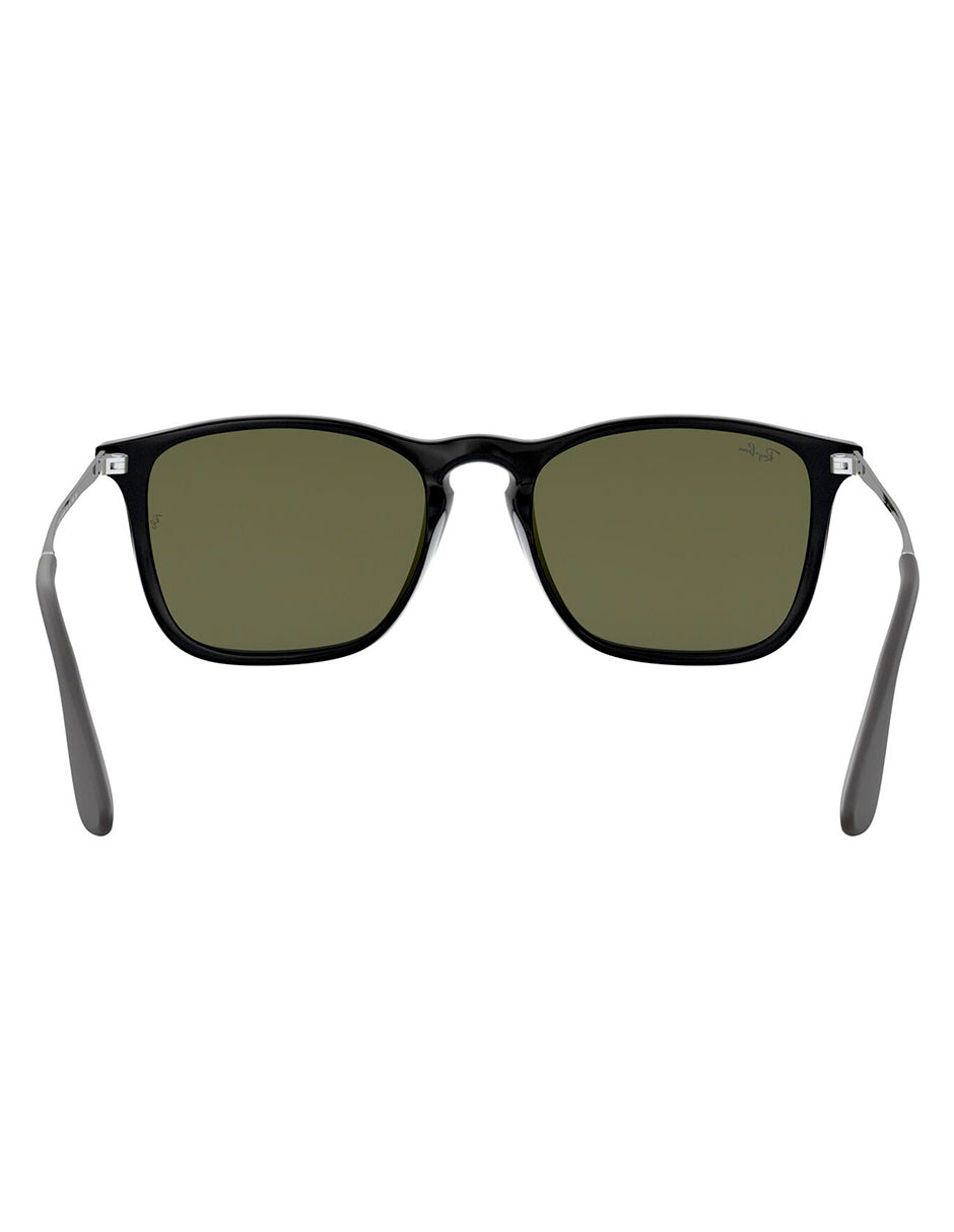 LENTE DE SOL RAY BAN RB4187 601/30 54MM NEGRO CON PLATEADO