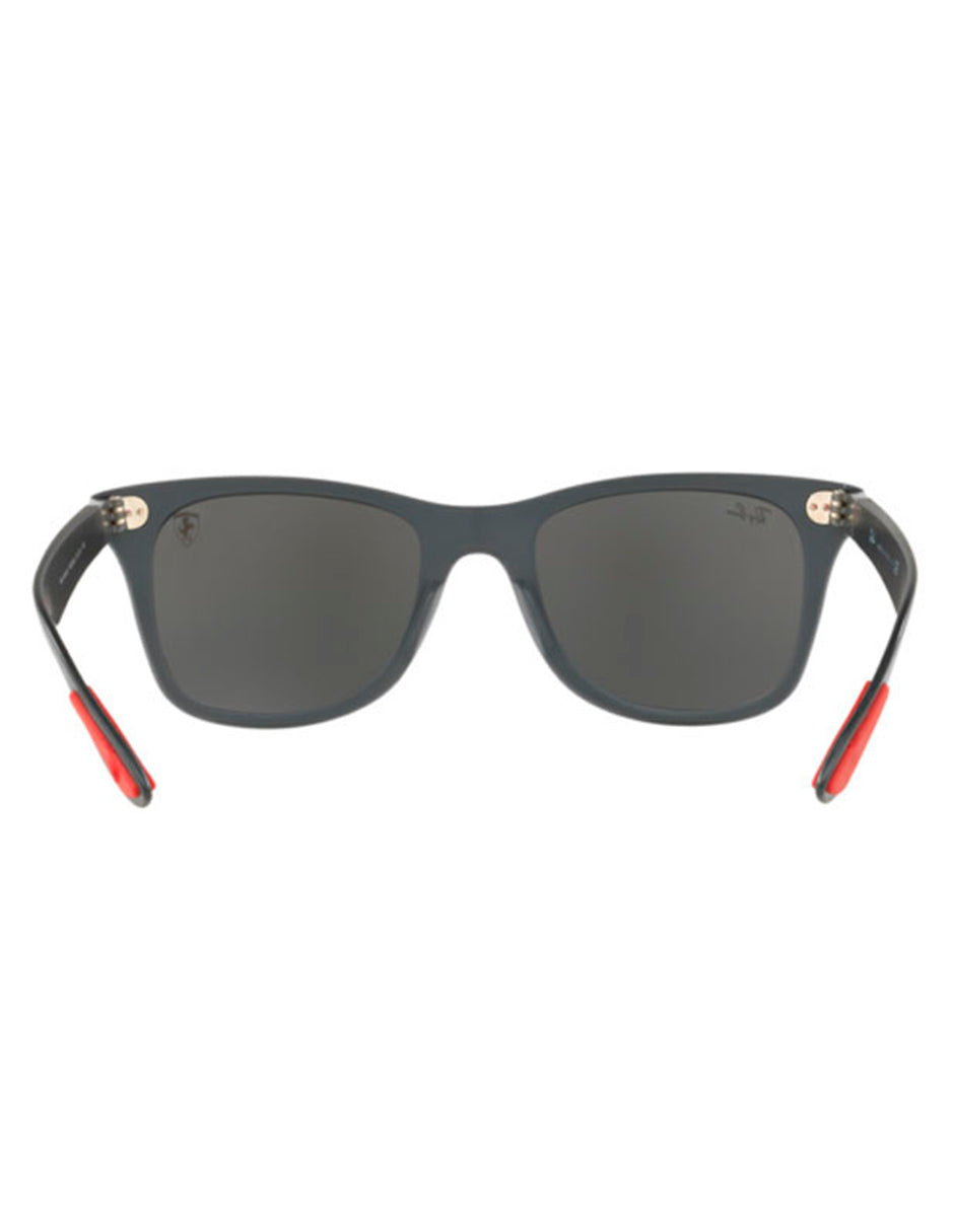 LENTE DE SOL RAY BAN RB4195MF F605/6G 52MM SCUDERIA FERRARI NEGRO/GRIS ESPEJO