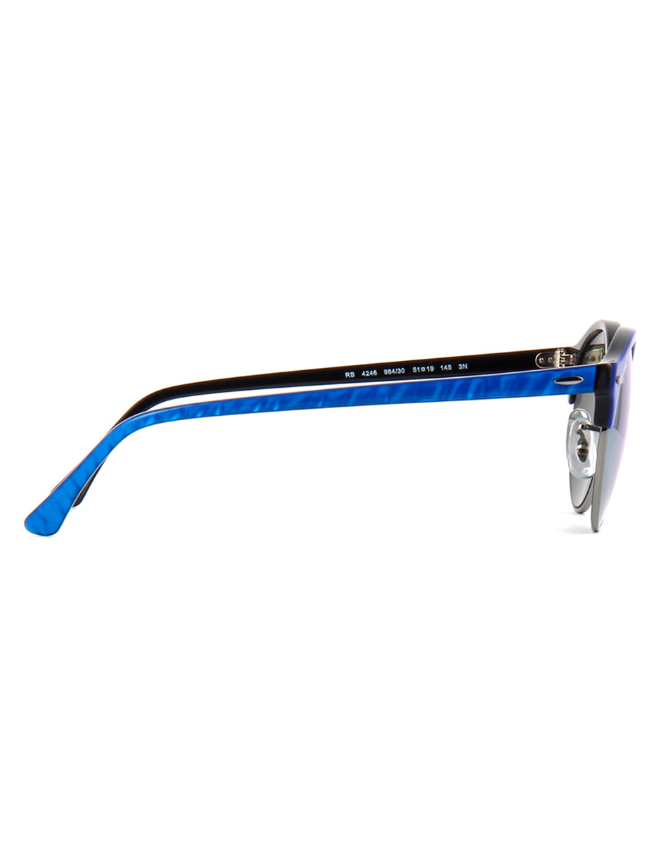 LENTE DE SOL RAY BAN RB4246 98430 51MM AZUL PLATA