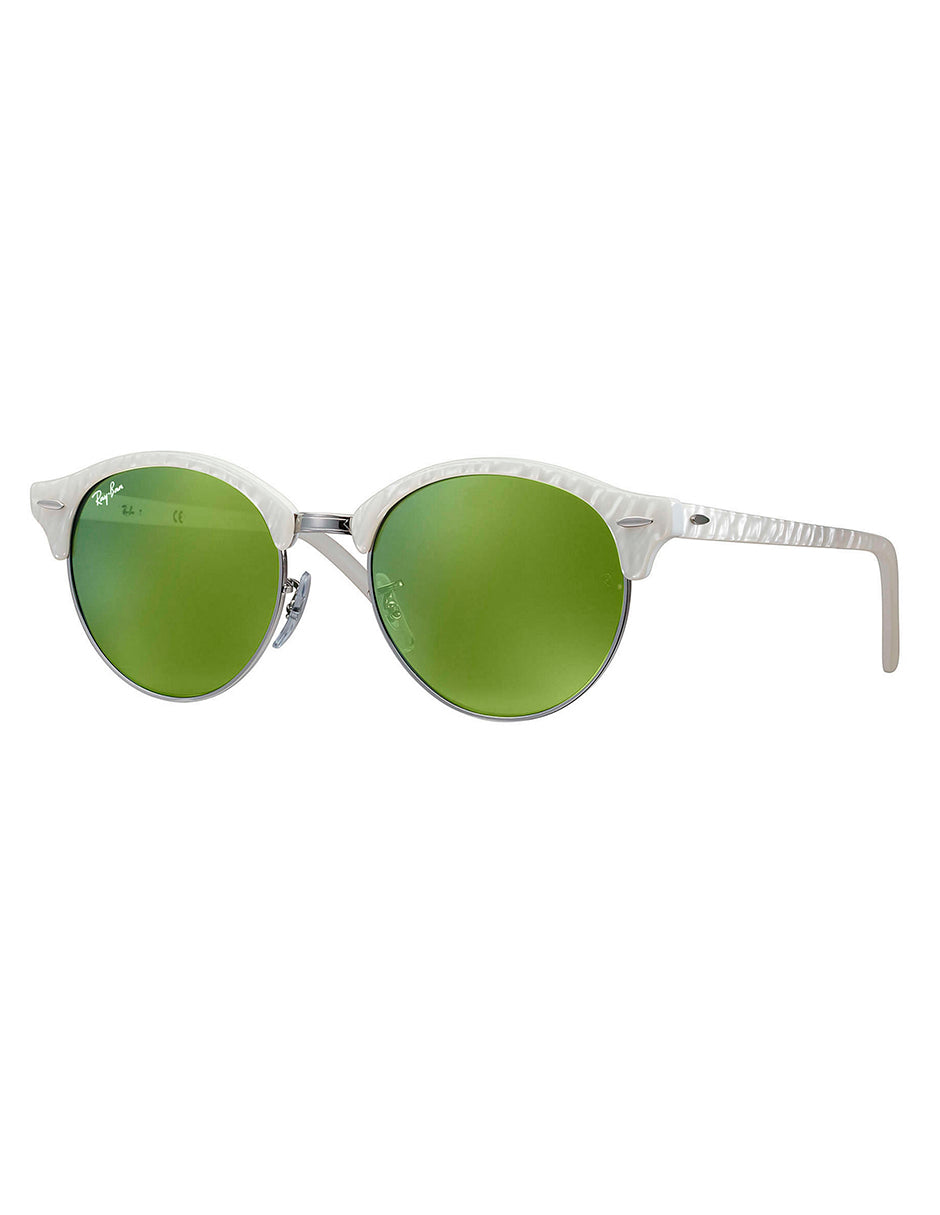 LENTE DE SOL RAY BAN RB4246 9882X 51MM PLATA VERDE