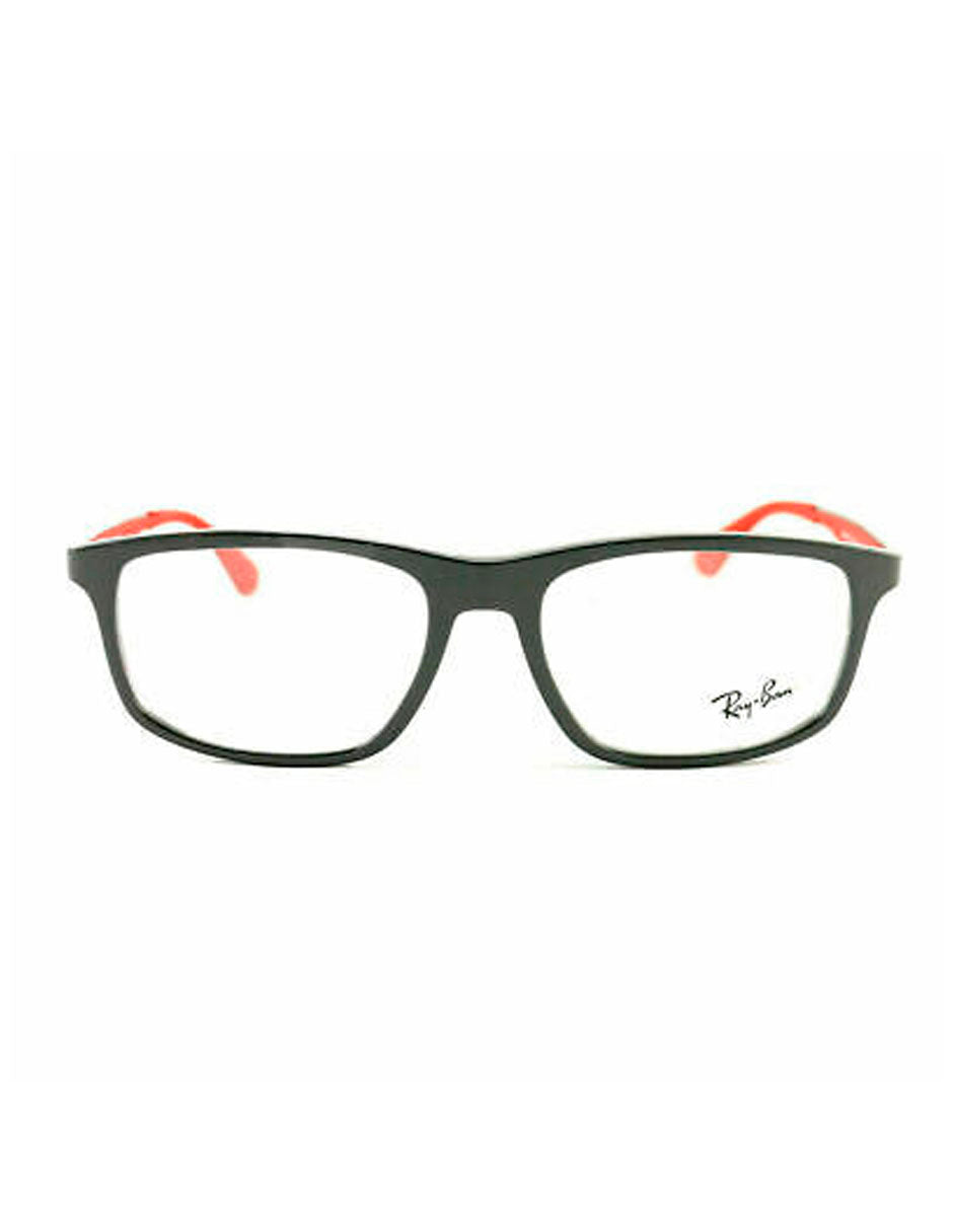 ARMAZÓN OFTÁLMICO RAY BAN RB7055 5418 55MM GRIS ROJO