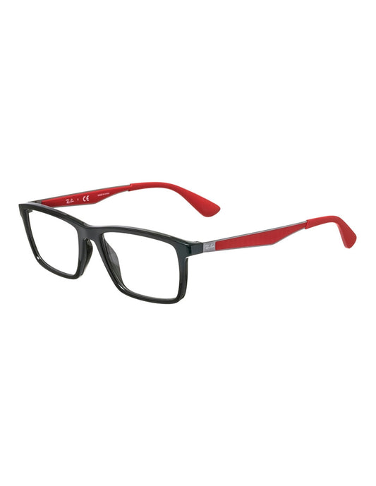 ARMAZÓN OFTÁLMICO RAY BAN RB7056 5418 55MM GRIS ROJO