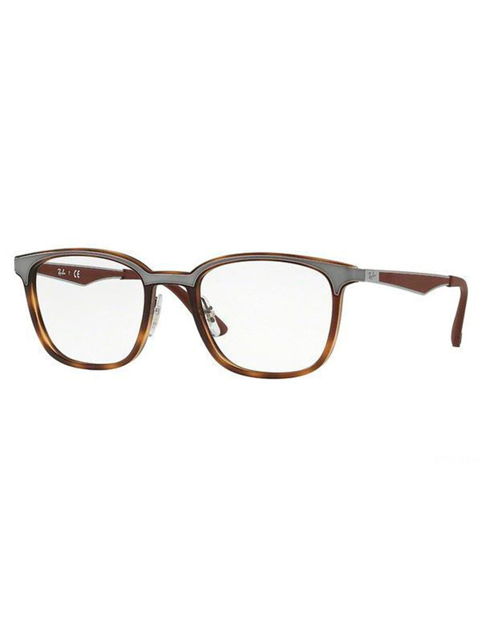 ARMAZON OFTALMICO RAY BAN RB7117 8016 52MM CAFE/GRIS