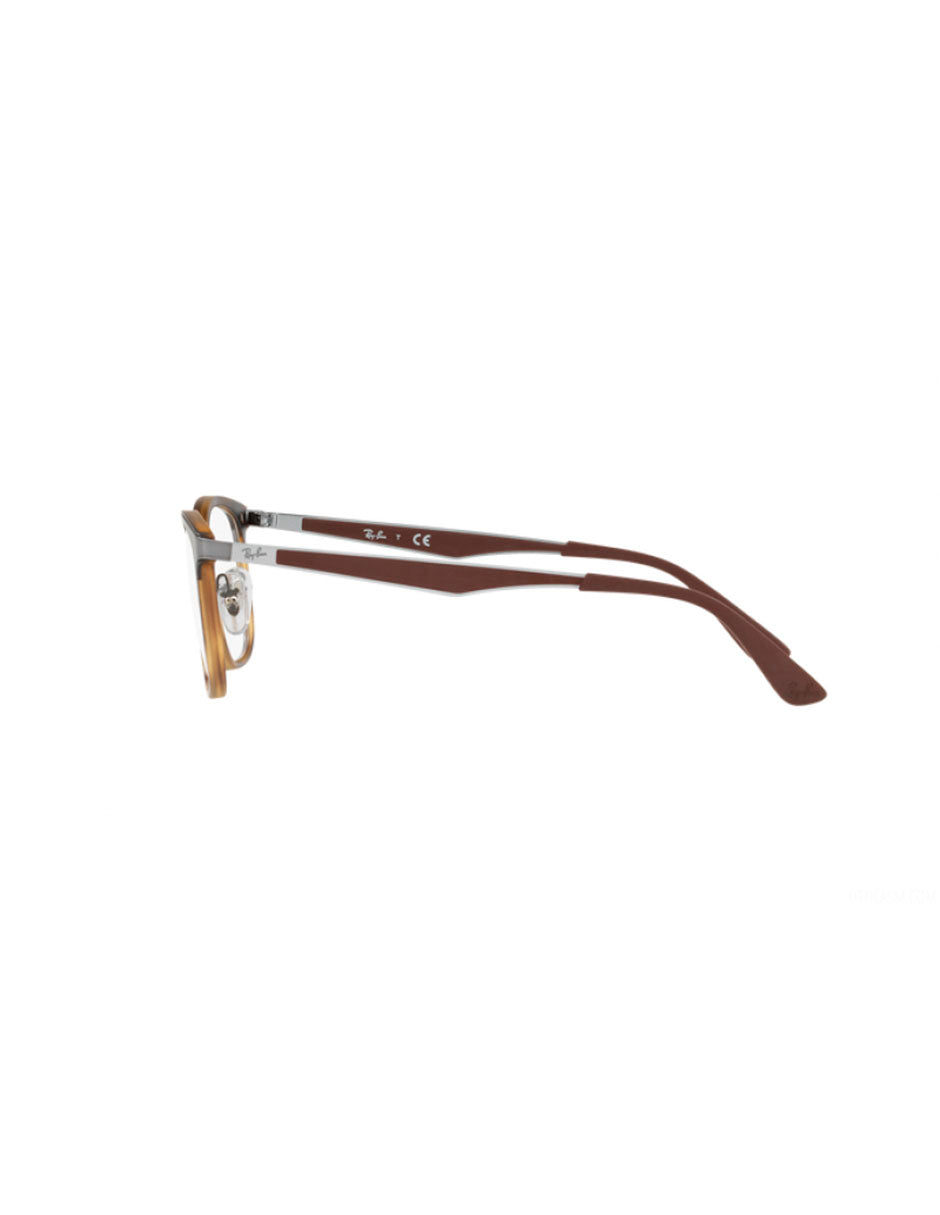 ARMAZON OFTALMICO RAY BAN RB7117 8016 52MM CAFE/GRIS