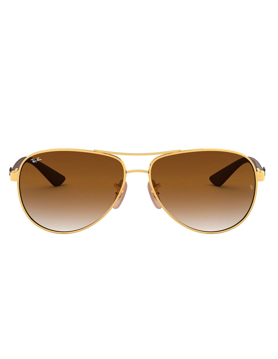 LENTE DE SOL RAY BAN RB8313 001/51 61MM CAFE DEGRADADO