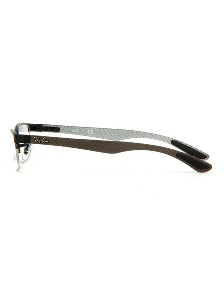 ARMAZON OFTALMICO RAY BAN FIBRA DE CARBONO RB8412 2503 52MM GRIS