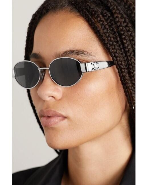 LENTE DE SOL CELINE TRIOMPHE METAL CL40235U 16A 53MM SINGLE LENS – ALTO SUNGLASSES