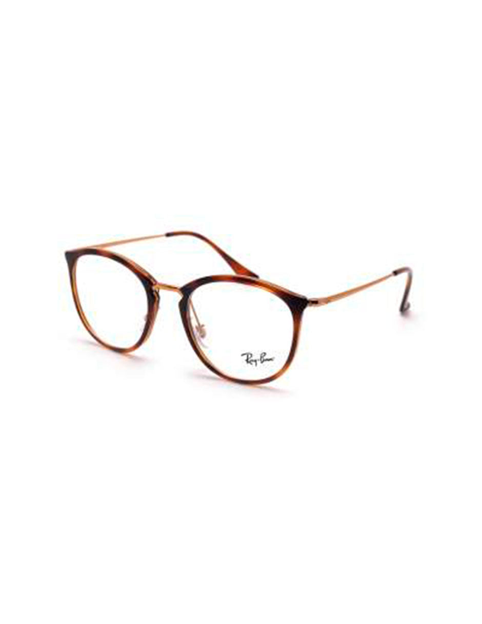 ARMAZÓN OFTÁLMICO RAY BAN RB7140 5687 51MM CAREY ORO ROSA