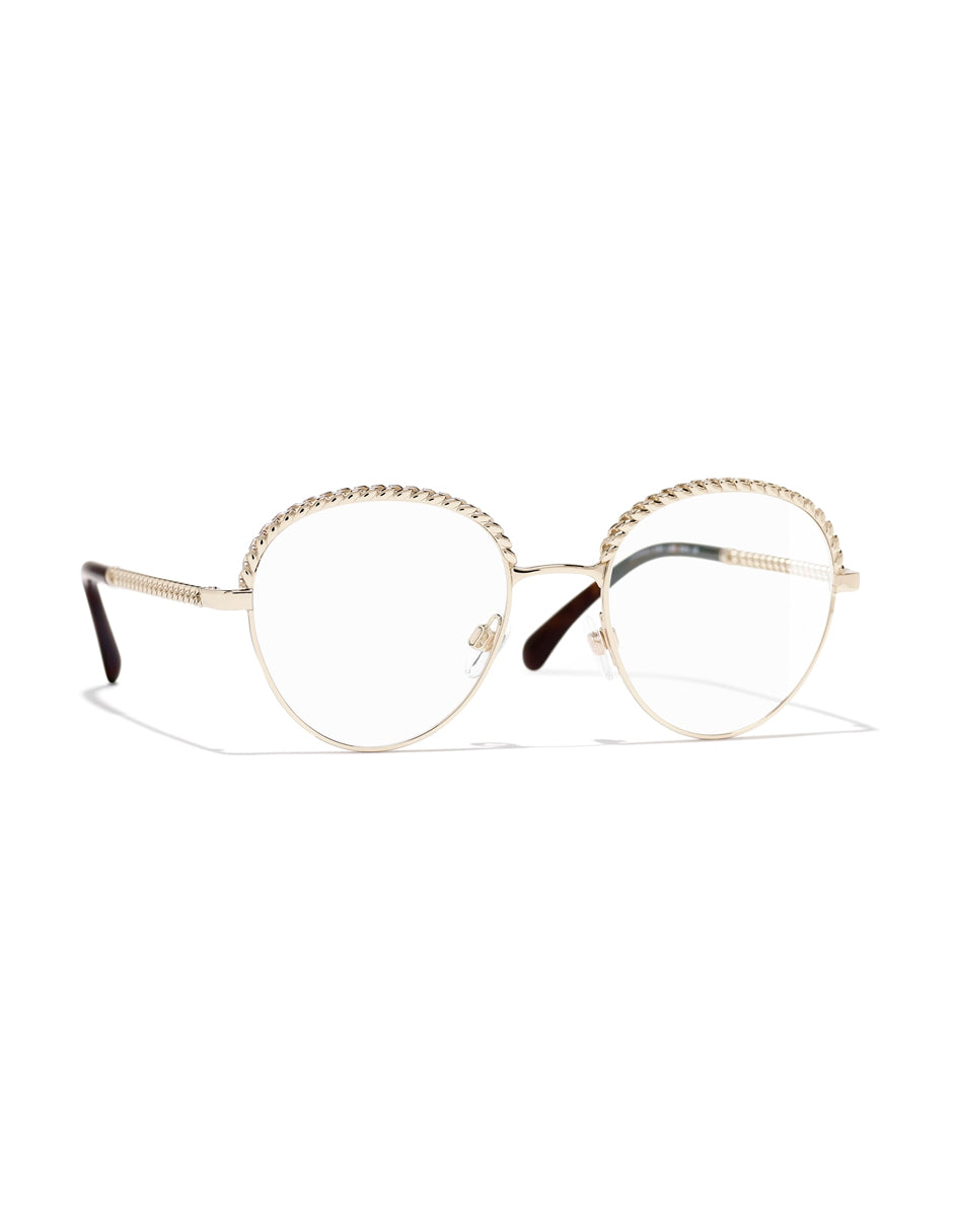 ARMAZÓN CHANEL 2184 C125 54MM DORADO