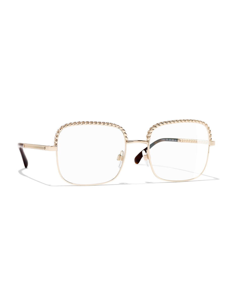 ARMAZÓN CHANEL 2185 C395 54MM DORADO