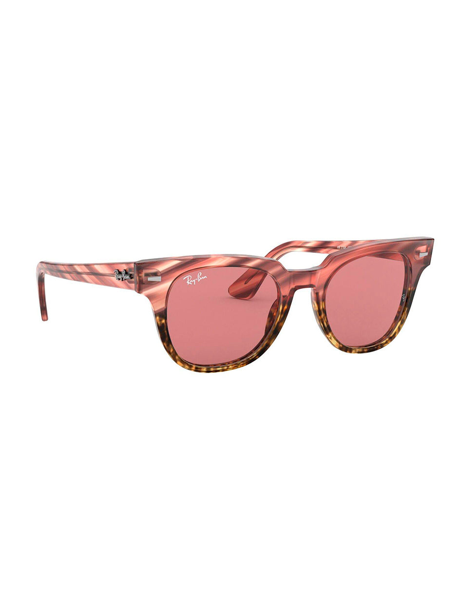 LENTES DE SOL RAY BAN METEOR STRIPED RB2168 1253U0 50MM ROSA