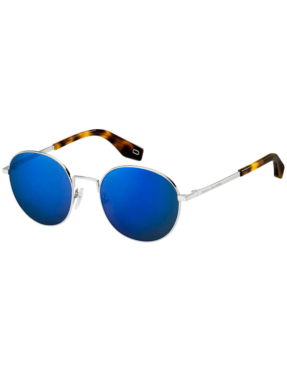 LENTE DE SOL MARC JACOBS MARC 272/S PJPXT 53MM PLATEADO/AZUL