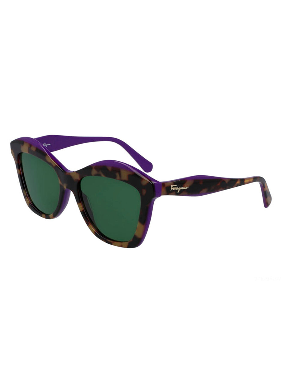 LENTE DE SOL SALVATORE FERRAGAMO FERRAGAMO SF941S 227 54MM HAVANA