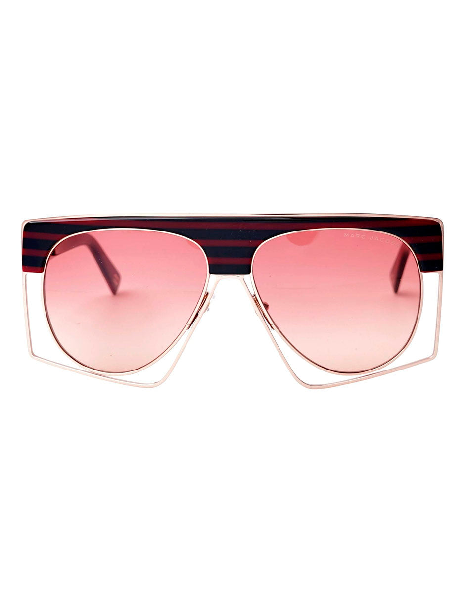 LENTE DE SOL MARC JACOBS MARC 312/S KVN3X 58MM DORADO/ROSA