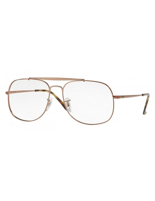 ARMAZÓN OFTÁLMICO RAY BAN GENERAL RB6389 2531 57MM CAFE