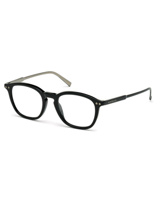 ARMAZON OFTALMICO MONT BLANC MB0614 005 49MM NEGRO