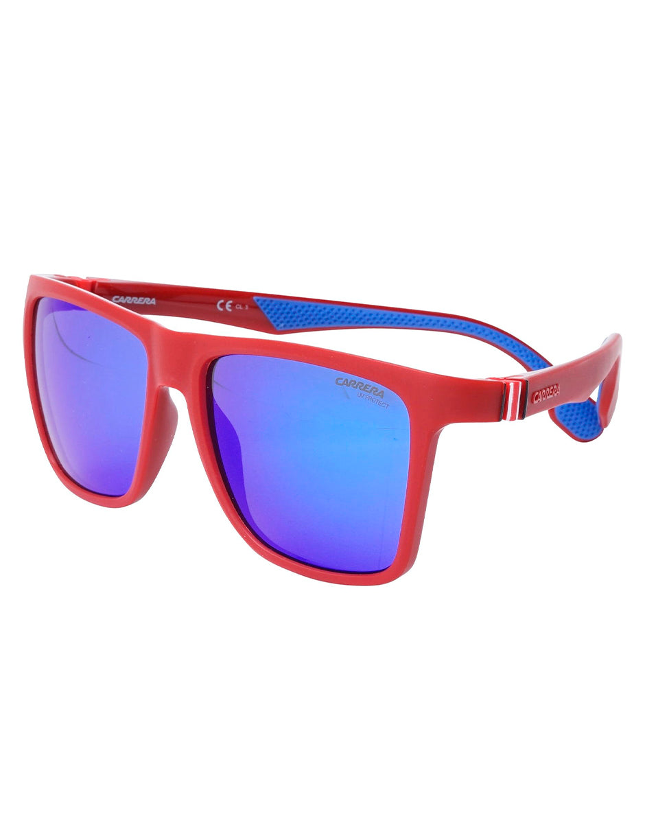 LENTES DE SOL CARRERA 5047/S 0Z3Z0 56MM AZUL/ROJO